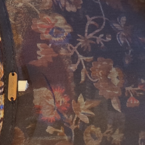 Free People Samara Sleeveless Plunging Neckline Floral Print Tapered Jumpsuit - Picture 6 of 12